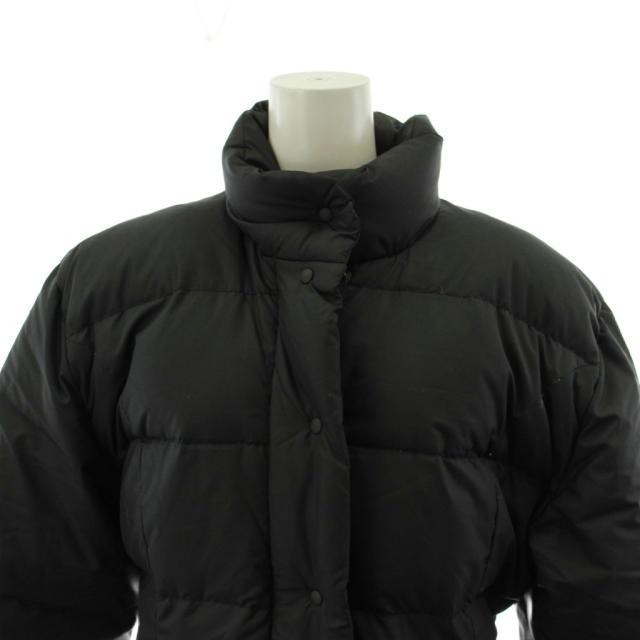 【中古】モンクレール MONCLER 青タグ ダウンジャケット アウター 38 黒 ブラック /AN19 ■ECD003 レディース_5