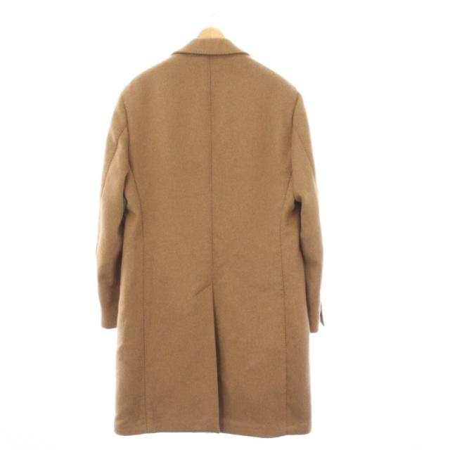 中古】ラルディーニ LARDINI チェスターコート ロング キャメル 46