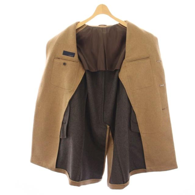 【中古】ラルディーニ LARDINI チェスターコート ロング キャメル 46 ライトブラウン JL23177AQ /KH ■ECD003 メンズ_4