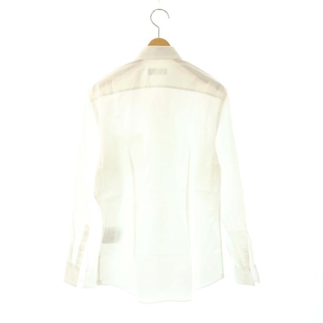 【中古】プラダ PRADA シャツ 長袖 39 15 1/2 ホワイト /HK ■ECD003 メンズ_1