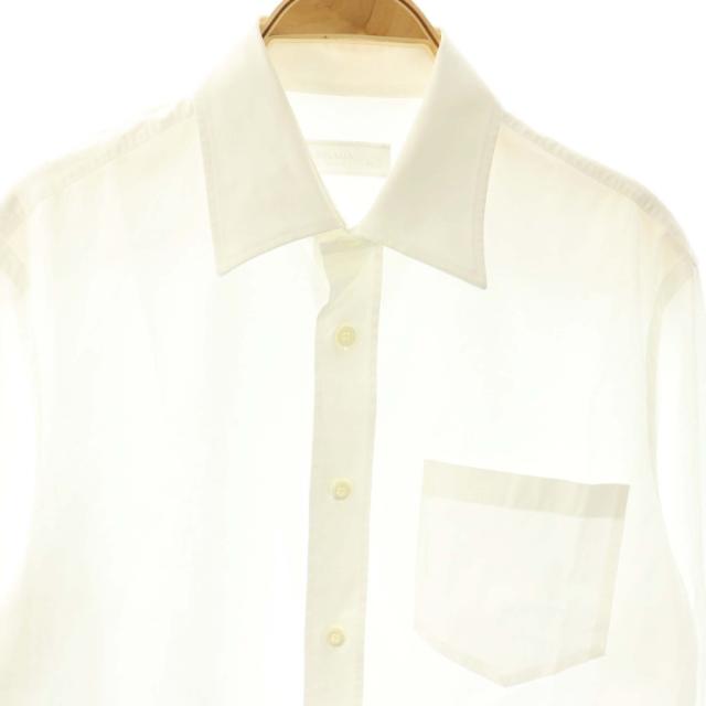 【中古】プラダ PRADA シャツ 長袖 39 15 1/2 ホワイト /HK ■ECD003 メンズ_2