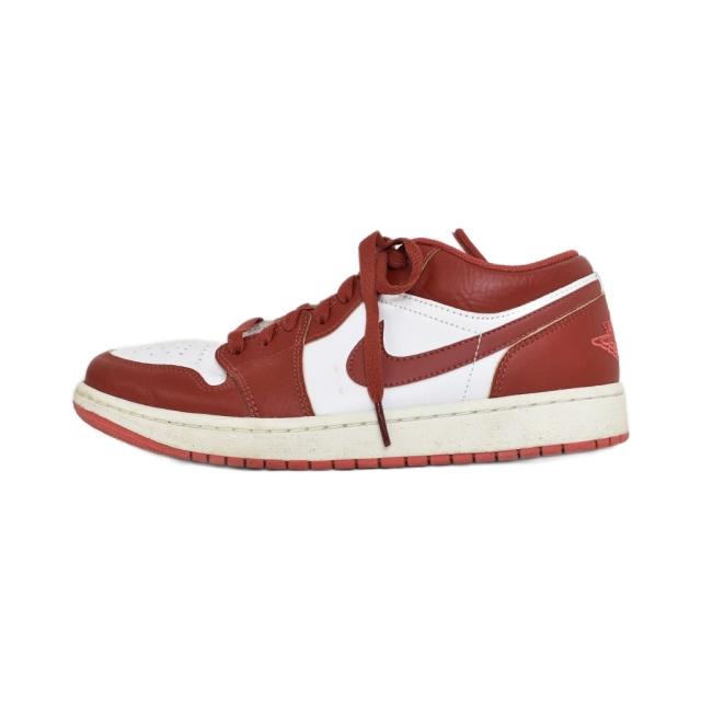 【中古】ナイキ NIKE Air Jordan 1 Low Dune Red エアジョーダン1 ロー デューンレッド スニーカー US9 FJ3459-160