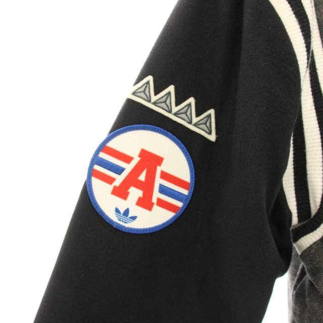【中古】アディダスオリジナルス originals STADIUM JKT スタジャン ブルゾン ワッペン 裏地ヒョウ柄 M M33848_3