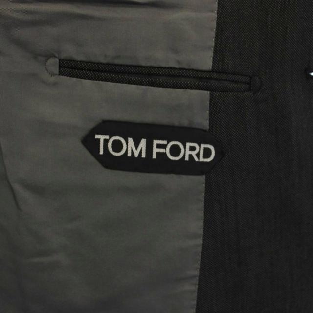【中古】トムフォード TOM FORD シングルスーツ セットアップ 上下 テーラードジャケット パンツ 52R_3