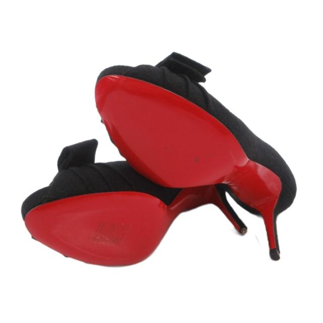 中古】クリスチャンルブタン Christian louboutin リボンパンプス