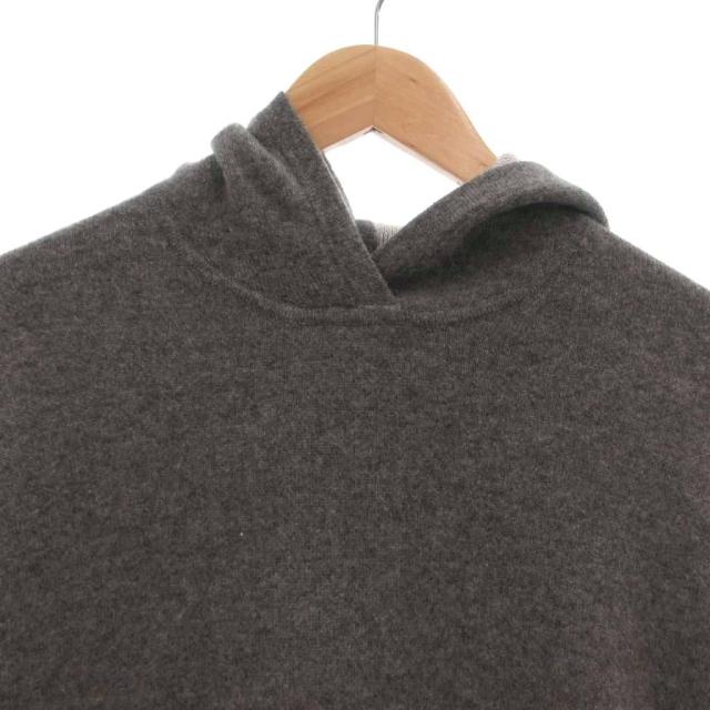【中古】アクネ ストゥディオズ Acne Studios カシミヤニット パーカー プルオーバー 長袖 S グレー_2