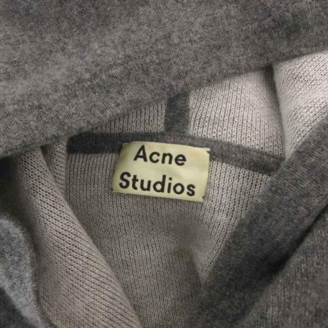 【中古】アクネ ストゥディオズ Acne Studios カシミヤニット パーカー プルオーバー 長袖 S グレー_5