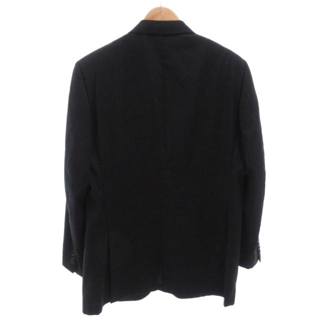 【中古】ジバンシィ GIVENCHY スーツ セットアップ シングル ビジネス ウール ジャケット パンツ 48 紺 ネイビー_2