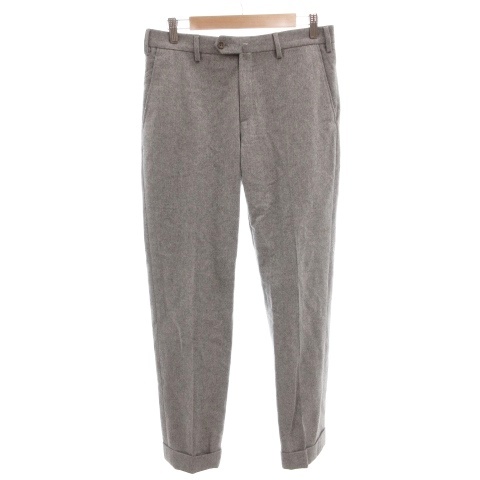 【中古】ロロピアーナ Loro Piana パンツ スラックス テーパード ウール 46 グレー /FF ■GY62 メンズ