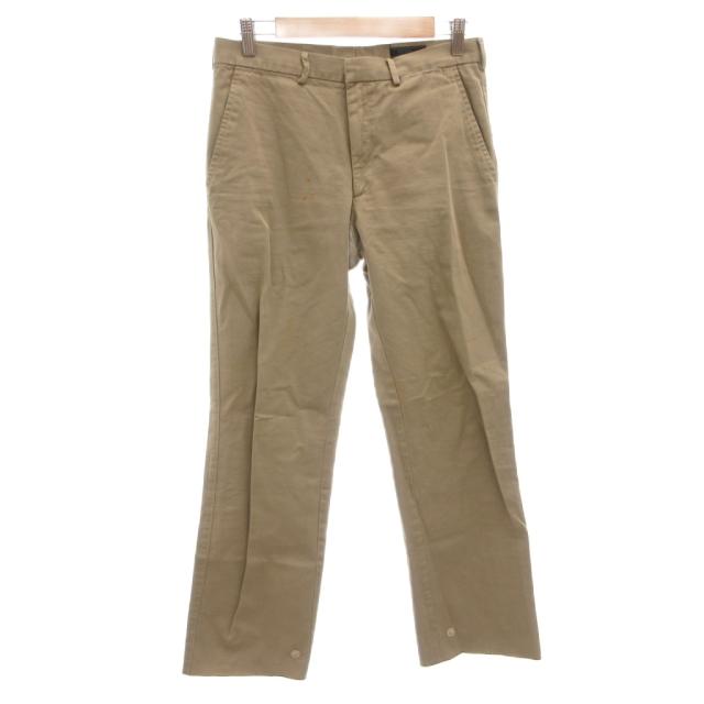 【中古】プラダ PRADA スーツ セットアップ カジュアル シングル ジャケット パンツ 46R ベージュ /FF ■GY62 メンズ_3