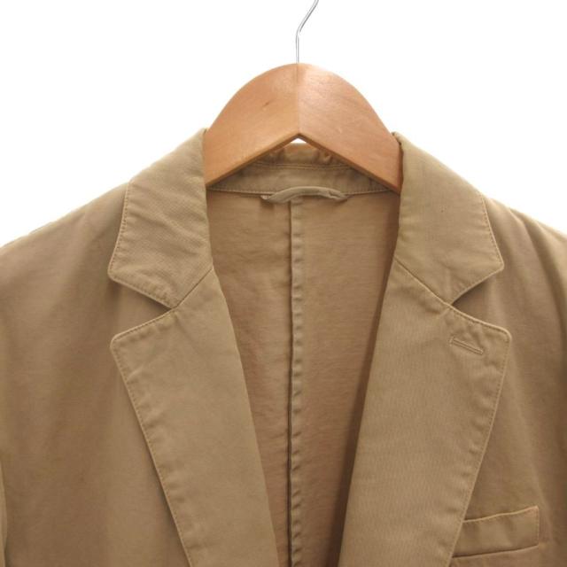 【中古】プラダ PRADA スーツ セットアップ カジュアル シングル ジャケット パンツ 46R ベージュ /FF ■GY62 メンズ_5
