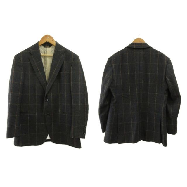 【中古】ポールスチュアート PAUL STUART スリーピーススーツ フォーマル ジャケット ベスト パンツ ウール 44L_2