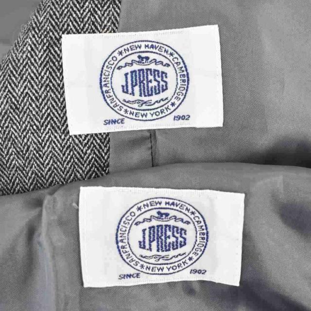 【中古】ジェイプレス J.PRESS セットアップ ジャケット パンツ スラックス グレー ■ECC004 レディース_5