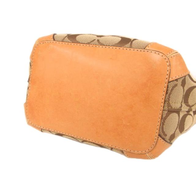 中古】コーチ COACH ワンショルダーバッグ レザー 本革 ベージュ