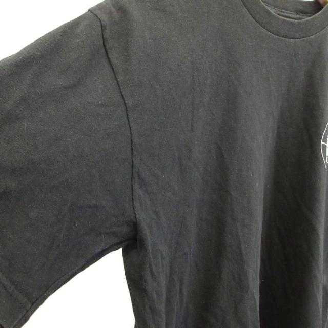【中古】シュプリーム SUPREME Tシャツ L 黒 ブラック 半袖 ロゴプリント クルーネック /RN ■ECD004 メンズ_1