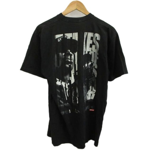 【中古】シュプリーム SUPREME Tシャツ L 黒 ブラック 半袖 ロゴプリント クルーネック /RN ■ECD004 メンズ_3
