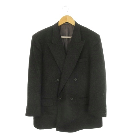【中古】エルメネジルドゼニア Ermenegildo Zegna ジャケット 上着 48 102-96-175 チャコール グレー
