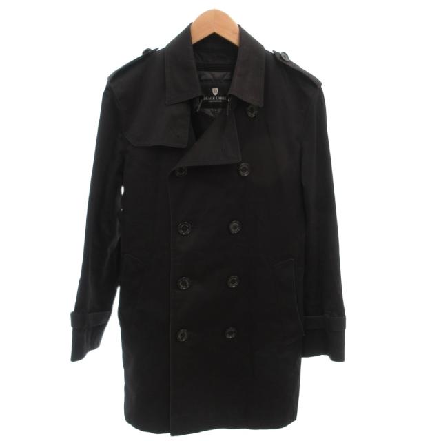 【中古】ブラックレーベルクレストブリッジ BLACK LABEL CRESTBRIDGE トレンチコート ライナー 中綿 M 黒