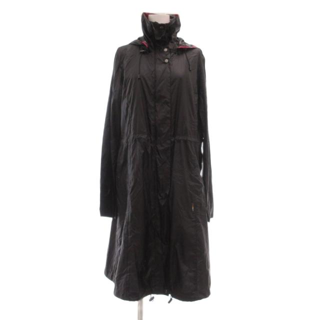 【中古】レオナールスポーツ LEONARD SPORT 美品 ナイロンコート ナイロンジャケット ロング丈 ジップアップ