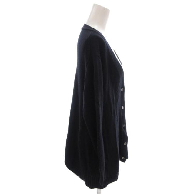【中古】ヨーコチャン YOKO CHAN カーディガン ニット ウール Vネック 38 紺 ネイビー /FF ■GY74 レディース_2