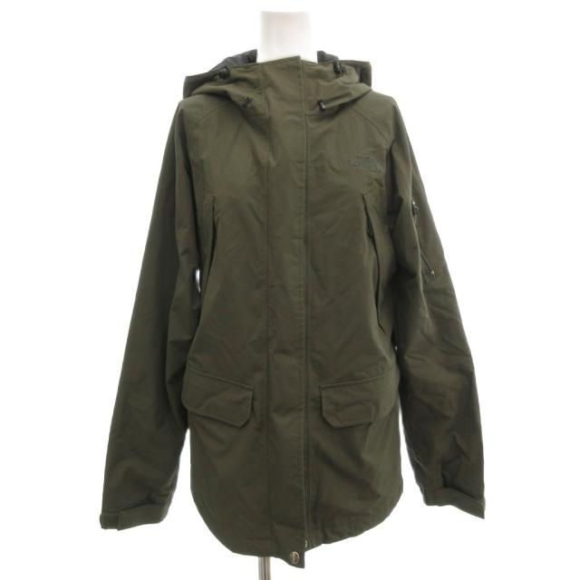 【中古】ザノースフェイス THE NORTH FACE グレイストリクライメイトパーカ マウンテンパーカー ジップアップ L