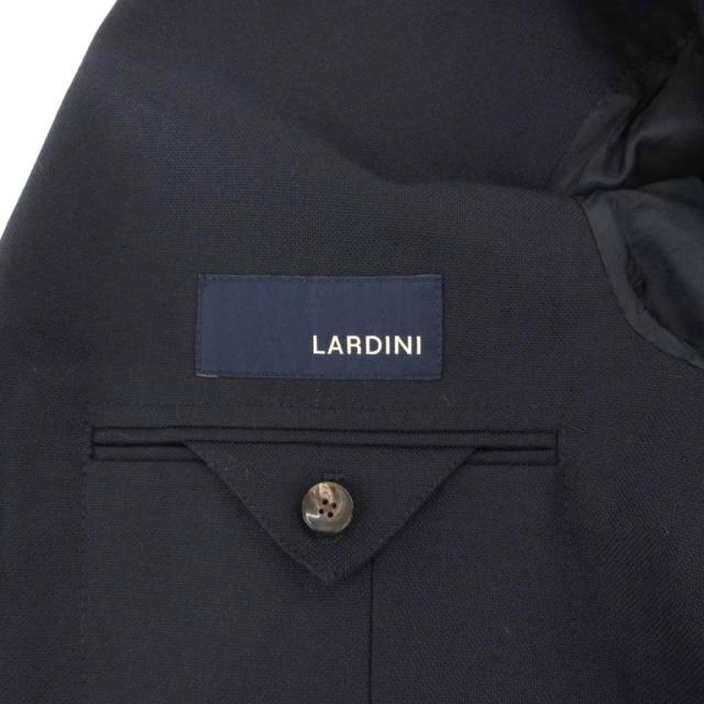 【中古】ラルディーニ LARDINI テーラードジャケット シングル 3B2 段返り サイドベンツ ウール イタリア製 52 7REG_5