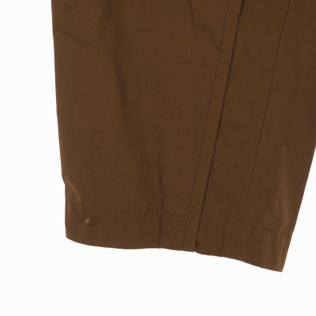 サカイ sacai 20AW Cotton Oxford Pants 0 茶 - ワークパンツ/カーゴパンツ