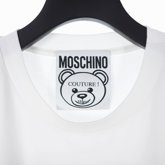 中古】未使用品 モスキーノ MOSCHINO 20SS バッド テディベア プリント ...