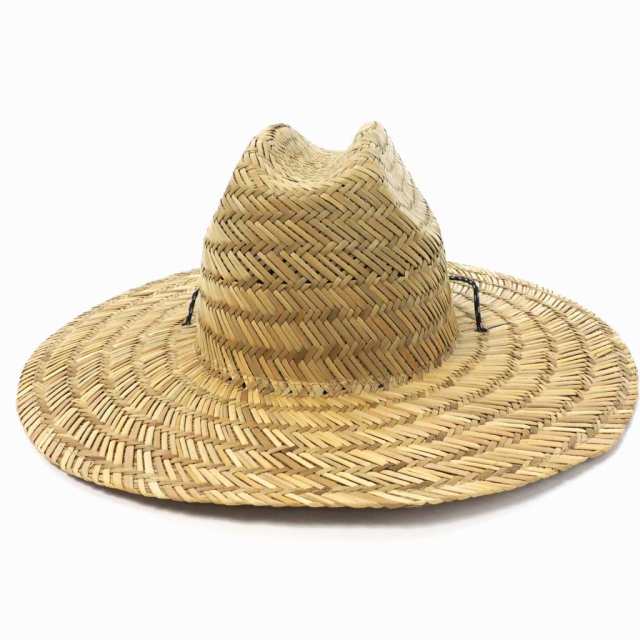 【中古】ネイバーフッド NEIGHBORHOOD SRL 23SS STRAW HAT NATURAL ストロー ハット 麦わら帽子 M  ベージュ｜au PAY マーケット