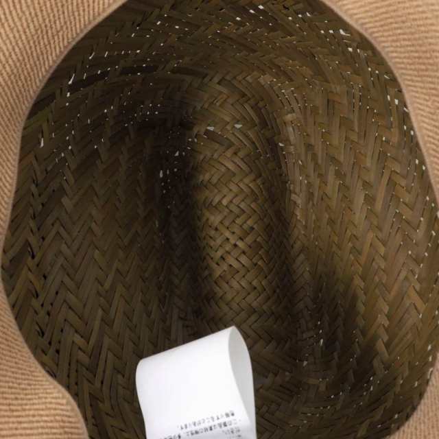 【中古】ネイバーフッド NEIGHBORHOOD SRL 23SS STRAW HAT NATURAL ストロー ハット 麦わら帽子 M  ベージュ｜au PAY マーケット