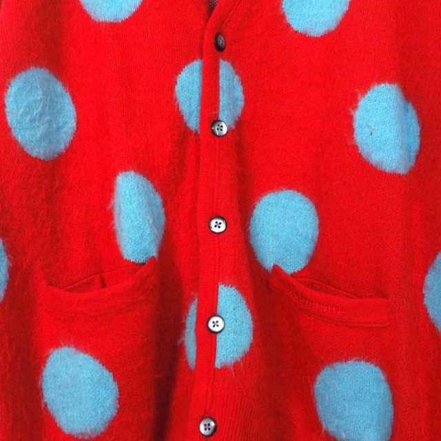 中古】シュプリーム SUPREME 20SS Brushed Polka Dot Cardigan