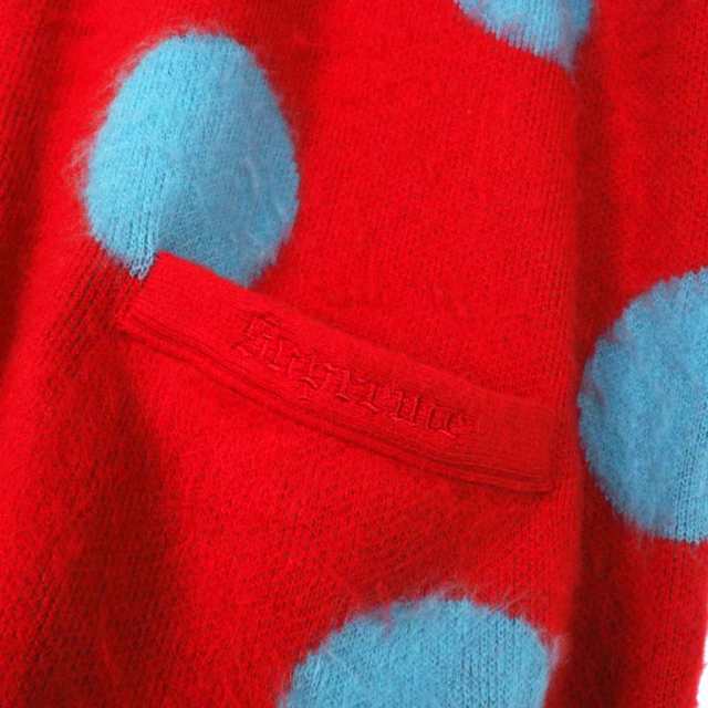 中古】シュプリーム SUPREME 20SS Brushed Polka Dot Cardigan