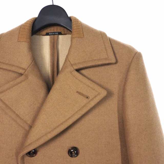 【中古】マルタンマルジェラ 14 Martin Margiela 14 12AW Officers Peacoat オフィサーズ Pコート ウール  ダブル 46｜au PAY マーケット