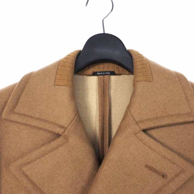 【中古】マルタンマルジェラ 14 Martin Margiela 14 12AW Officers Peacoat オフィサーズ Pコート ウール  ダブル 46｜au PAY マーケット