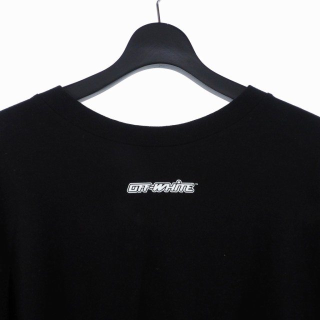 オフホワイト 20AW マーカーショート スリーブ Tシャツ XL 黒-