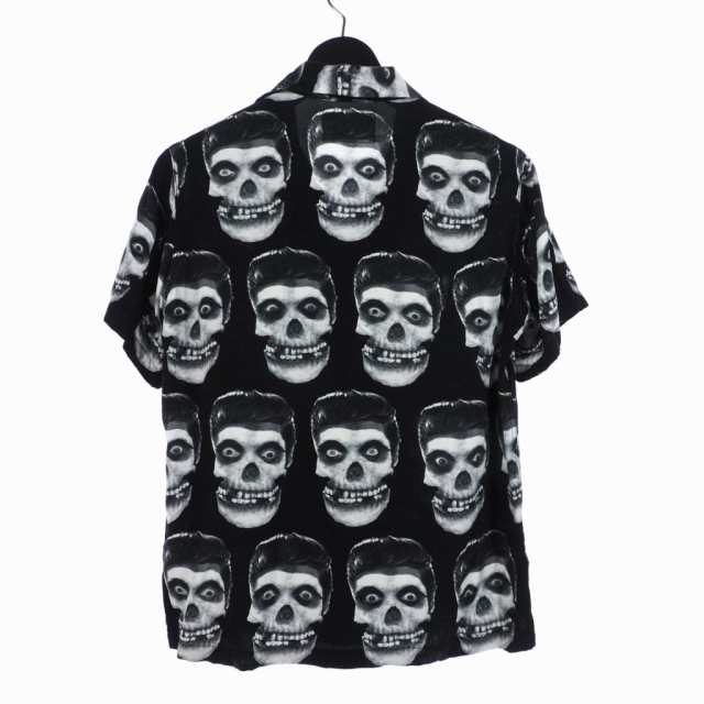 中古】ワコマリア WACKO MARIA 13SS REGENT SKULL ALOHA SHIRT