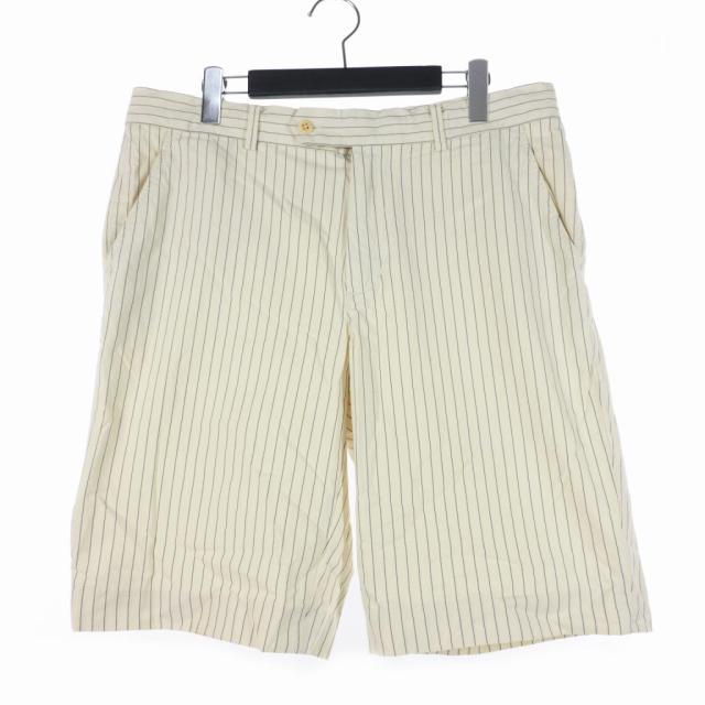 【美品】ラルフローレン ストライプ 膝丈パンツ 美品】ラルフローレン ストライプ 膝丈パンツ