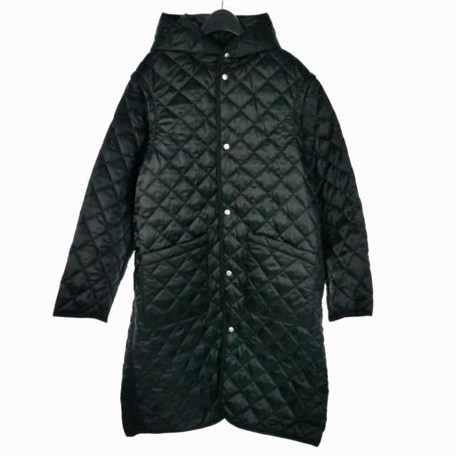 【中古】未使用品 アンデコレイテッド UNDECORATED 22AW RE: PL PADDED COAT 2WAY キルティング パデッドコート 2 黒