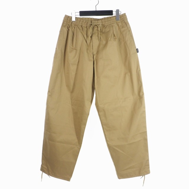 【中古】ネイバーフッド NEIGHBORHOOD 23AW BAGGYSILHOUETTE EASY PANTS イージーパンツ M ベージュの通販は 13,536円