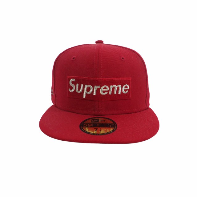 【中古】ニューエラ NEW ERA 2020ss Sim Metallic Box Logo Cap メタリックロゴ ボックスロゴ キャップ 7 4/1 レッド