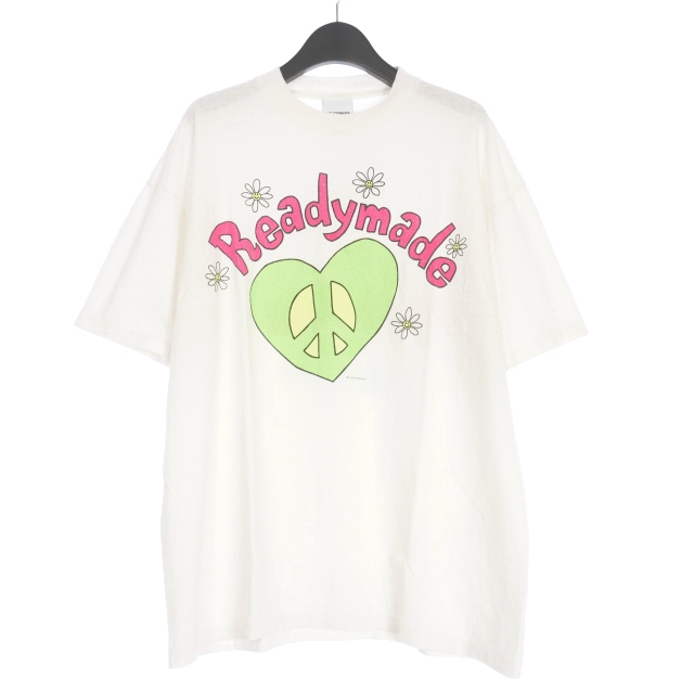 ルシアンペラフィネ メンズ花柄スカル長袖Tシャツ黒M