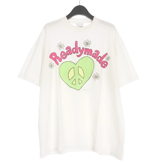 【中古】未使用品 レディメイド　READYMADE 24SS IS MY T S/S T-SHIRT Tシャツ カットソー 半袖 XL ホワイト 白
