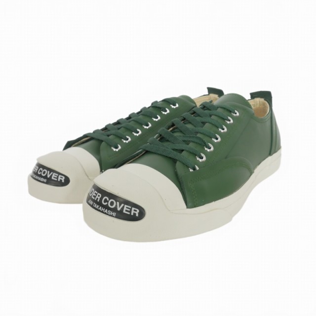 【中古】アンダーカバー UNDERCOVER 24AW TOE LOGO LEATHER SNEAKERS カウハイドレザーローカット スニーカー L