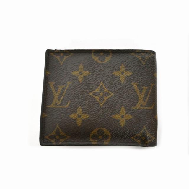 ルイヴィトン モノグラム ポルトフォイユ マルコ NM 二つ折り財布 ブラ