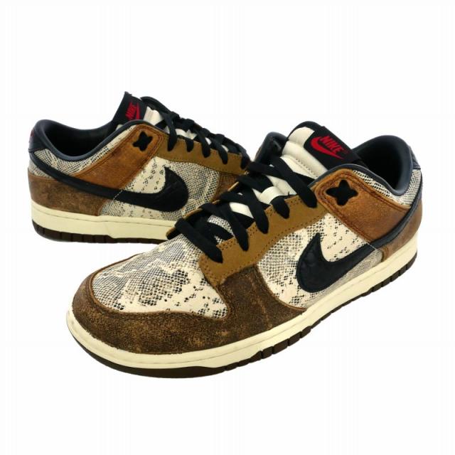 【中古】ナイキ NIKE Dunk Low ダンク ロー PRM ヘッド 2 ヘッド CO.JP スニーカー 26.5cm US8.5 ブラウン FJ5434 120の通販は 10,800円