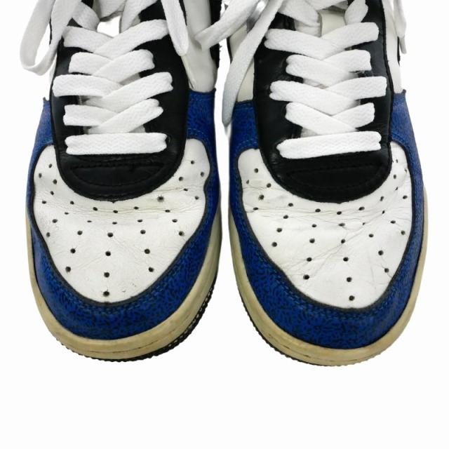 【中古】アベイシングエイプ A BATHING APE ベイプスタ BAPE STA K8 sta footsoldier スニーカー 27.5cm ブルー