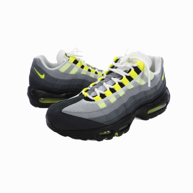 【中古】ナイキ NIKE Air Max 95 OG Neon Yellow エアマックス95 OG ネオンイエロー イエローグラデ スニーカー 26?p