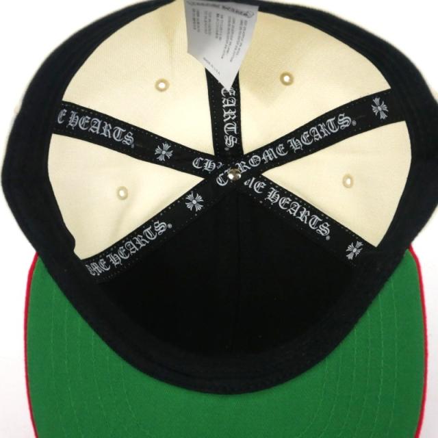 中古】クロムハーツ CHROME HEARTS VINY HEART ハート ベースボール