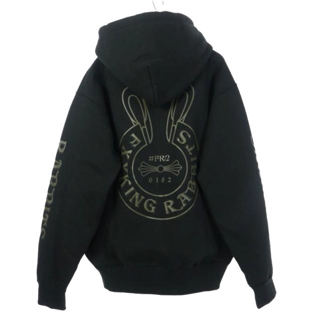 FR2 伊勢限定 バックプリント ジップアップパーカー 中古】未使用品 エフアールツー FR2 伊勢限定 ロゴ ウィズイン