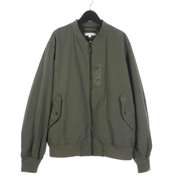 【中古】アーバンリサーチ URBAN RESEARCH 撥水 KOMATSU 小松 FLIGHT JACKET TYPE L-2 フライトジャケット L カーキの通販は